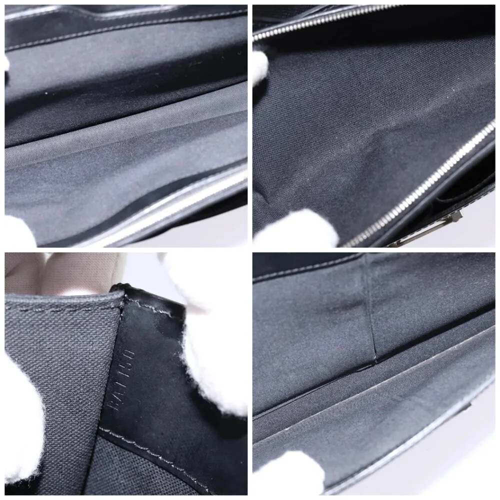 LOUIS VUITTON Epi Laguito Business Bag Noir M54552 LV Auth BA5802